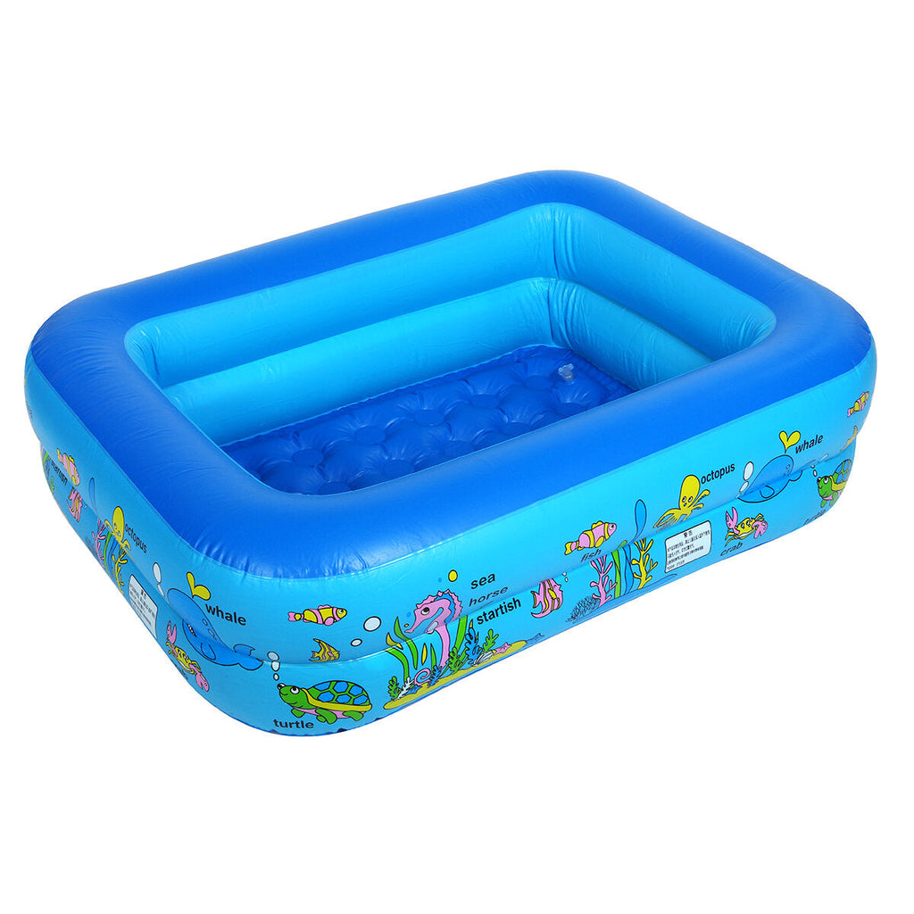 110/150/200/210cm Inflatable Swimming Pool Adults Kids Summer Outdoor Garden Backyard Indoor Bathing Tub Pool