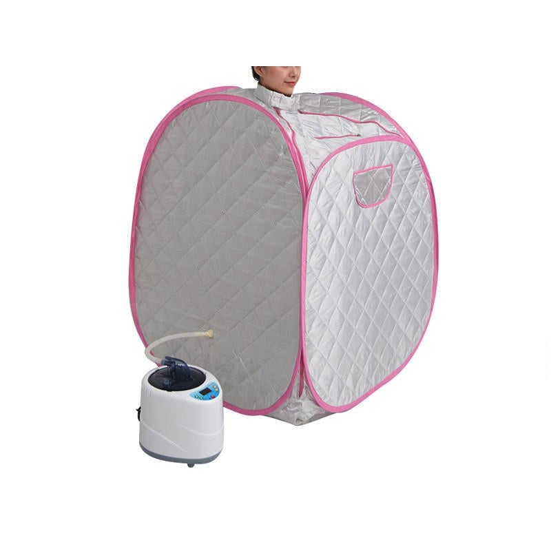 Free Inflatable Household Single Sweat Steamer Sauna Bath Folding Box