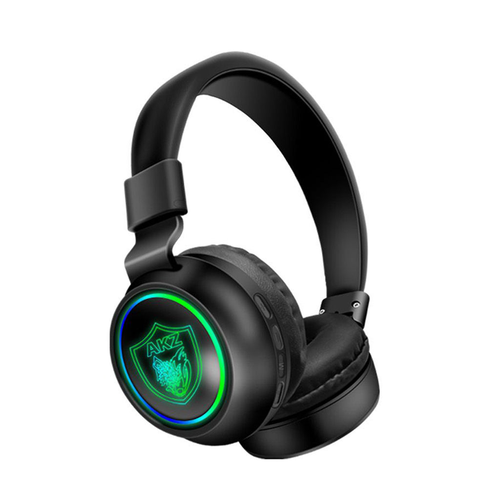 Gaming Headphone Bluetooth Headset BT5.0 Colorful Lights Long Lasting Life Headphone with Mic