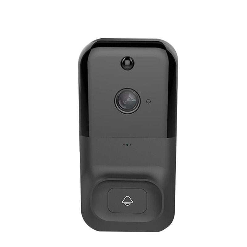 HD Smart Video Wireless WiFi Doorbell Mobile Phone Remote Infrared Night Vision Two-Way Audio Human Detection SD Card Cloud Storage