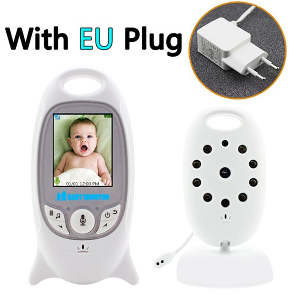 2.4G Baby Monitor Wireless Digital Video Baby Monitor 1080P Night Vision Two Way Audio USB Charging IP Camera