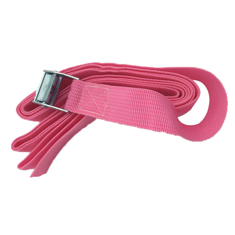 2M Car Tension Rope Tie Down Strap Travel Baggage Belt Climbing Bag Belt With Alloy Buckle