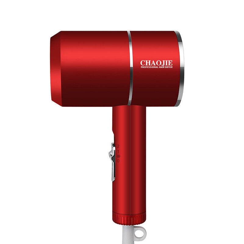 Portable Negative Ion Quick-drying Hair Dryer 2000W 2 Speeds 3 Gears Temperature Adjustment