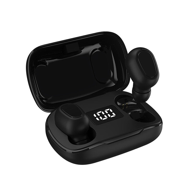 LED Digital Display TWS Bluetooth Earbuds Hi-Fi Stereo Wireless Sports Earphone with Charging Box