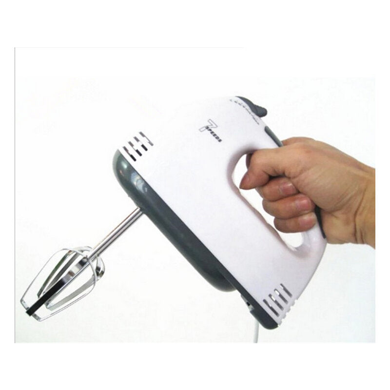 Egg Beater 220V Electric Handheld Mixer Whisk Cake Baking Kitchen Tool 7 Speeds