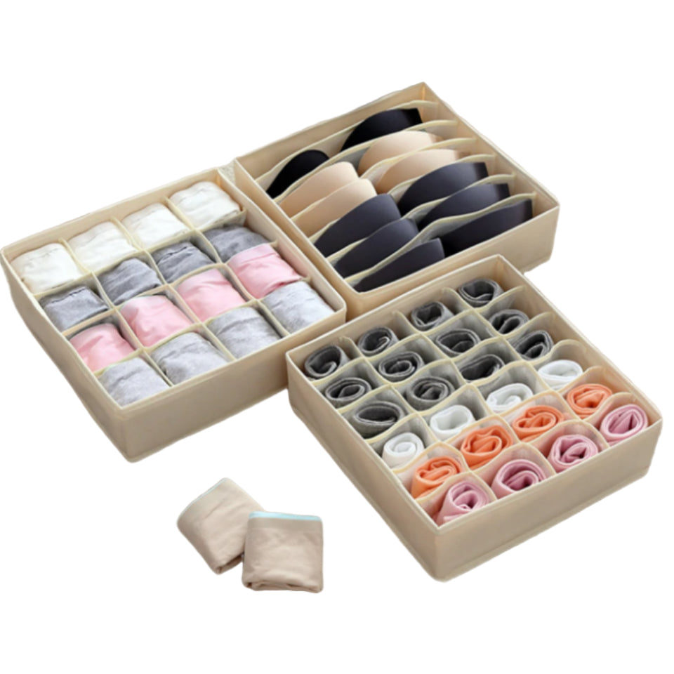 Underwear socks organizer box