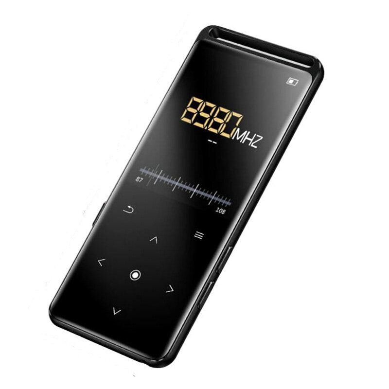 Bluetooth 5.0 MP3 Player 16GB Hi-Fi Portable Audio Walkman With FM Radio EBook Voice Recorder MP3 Music Player