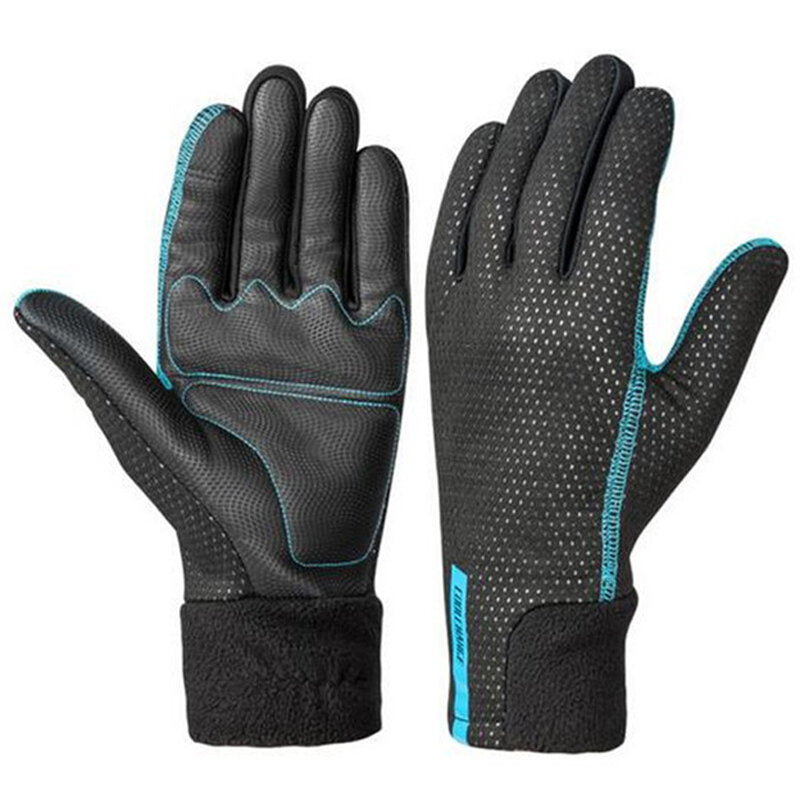 Cycling Gloves Winter Thermal Windproof Full Finger Anti-Slip Touch Screen Bike Bicycle