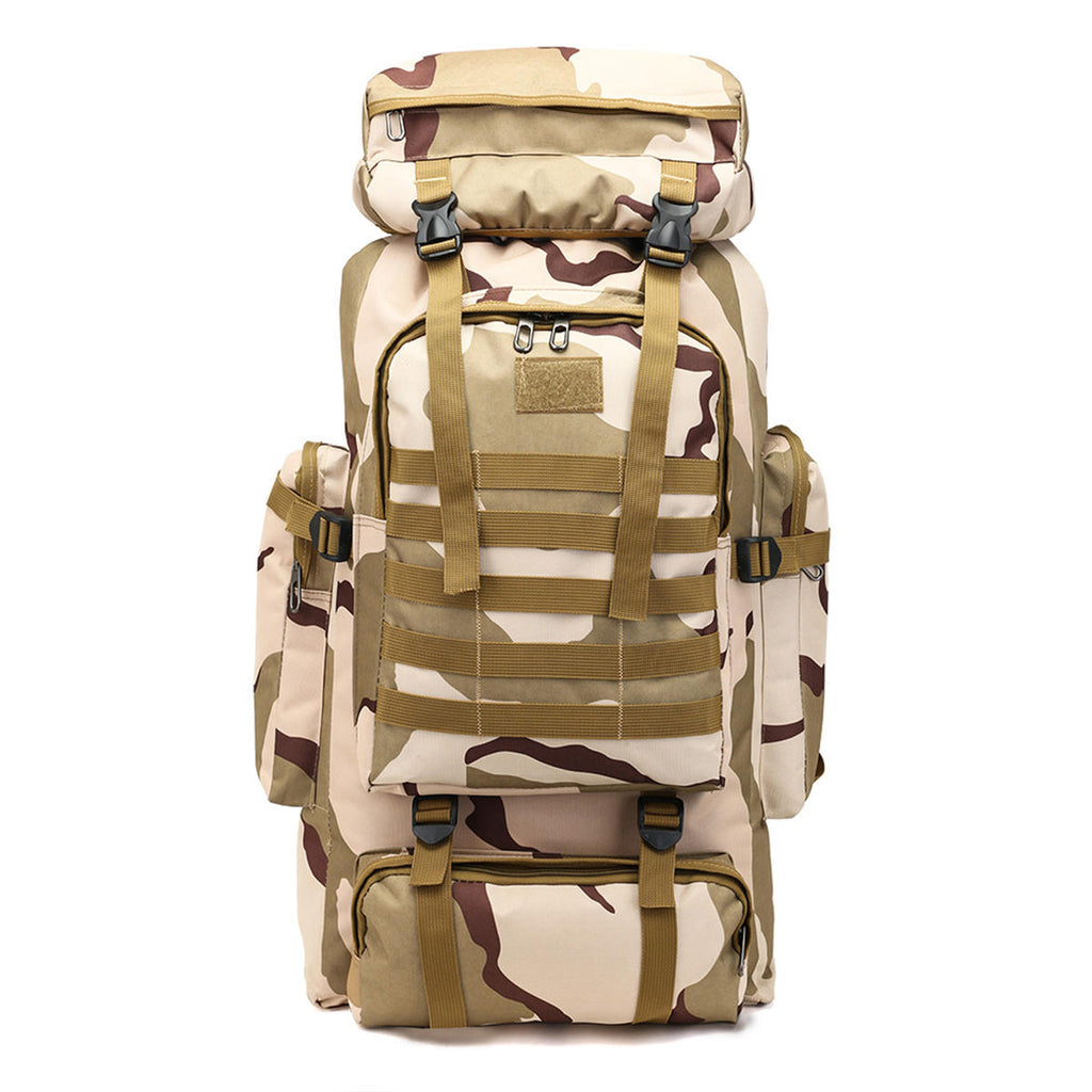 80L Tactical Bag Outdoor Traveling Camping Hiking Military Rucksacks Backpack Camouflage Bag