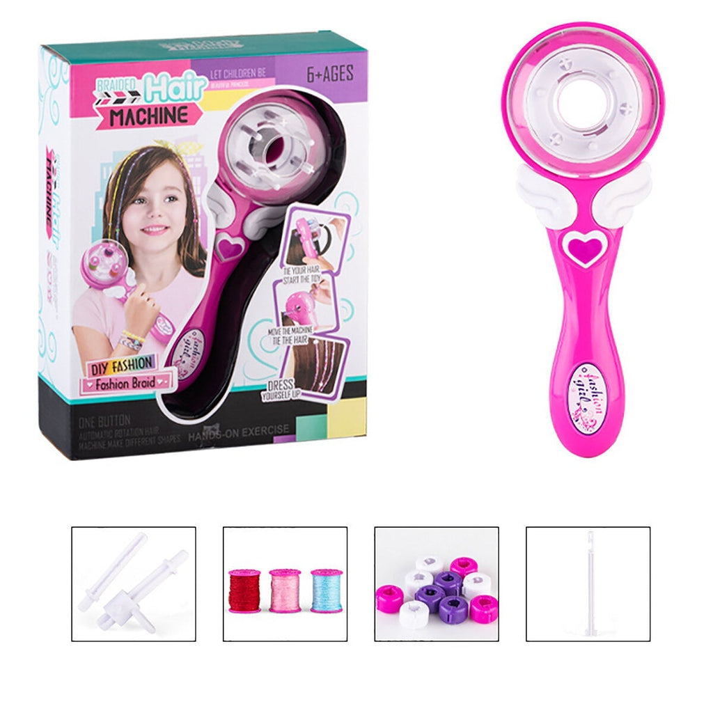 Electric Automatic Hair Braider DIY Magic Hair Braiding Machine Hair Styling Toys for Girls Gift