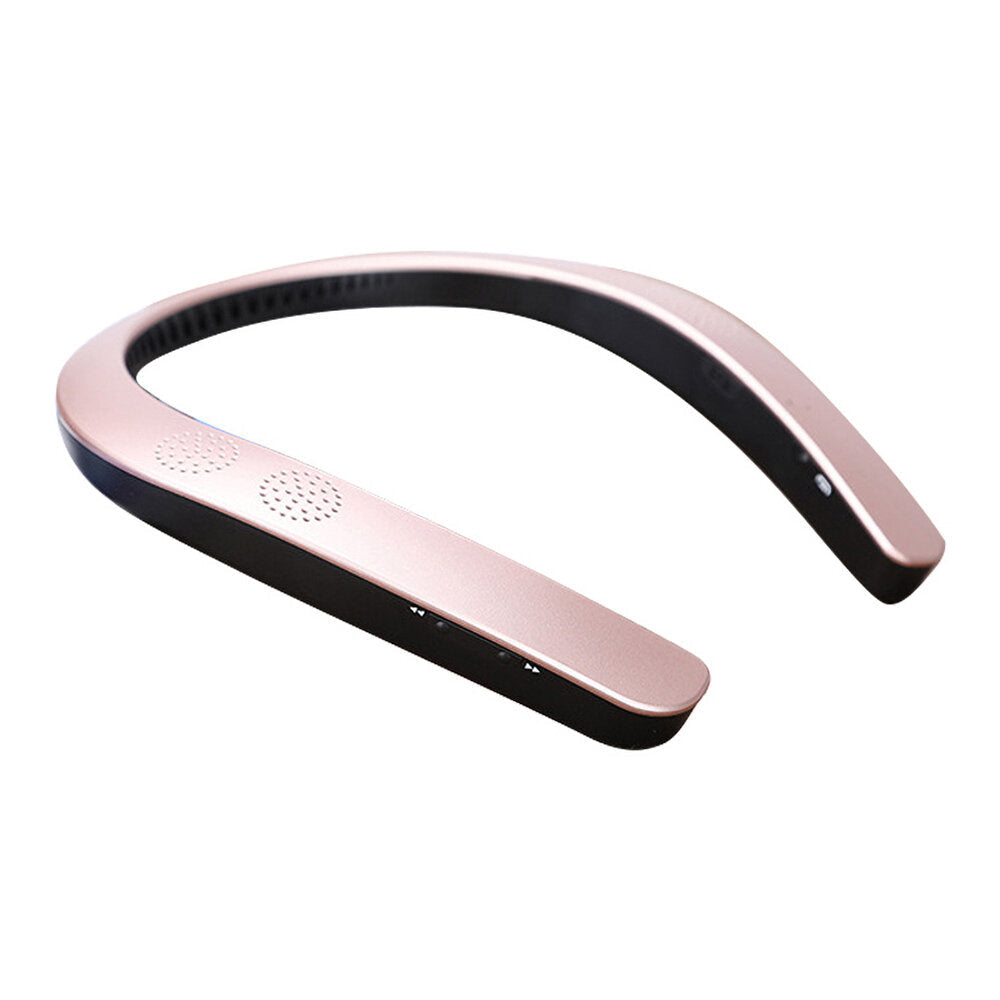 Portable USB Wireless Bluetooth5.0 Hanging Neck Speaker 2.1 Channel Sports Running Bluetooth Speaker