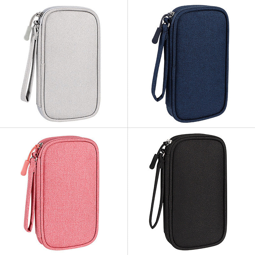 Digital Storage Bag Electronics Accessory Bag Case Waterproof Cable Organizer Bag for Charger Hard Drive Power Bank