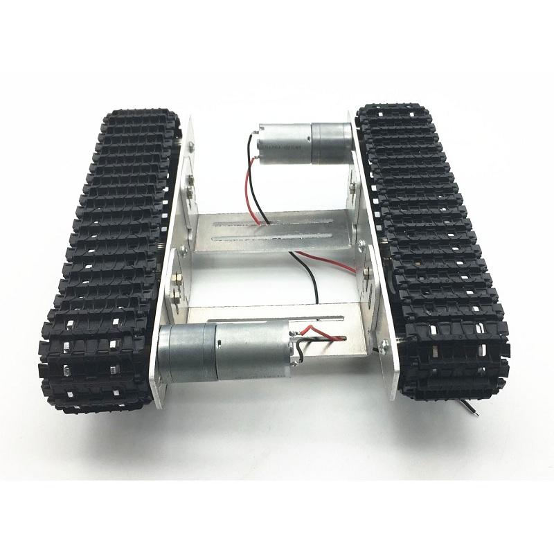 DIY Smart Robot Tank Chassis Car with Crawler Kit for Uno R3