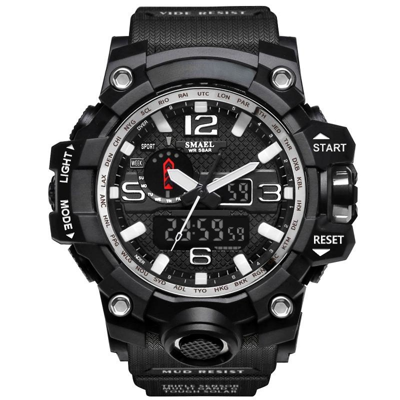 Waterproof Sport Dual Display Watch