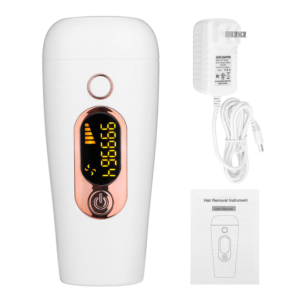 990,000 Pulses Laser Hair Removal Apparatus Household Full Body Photon Epilator Underarm Private Lip Hair Shaver Apparatus