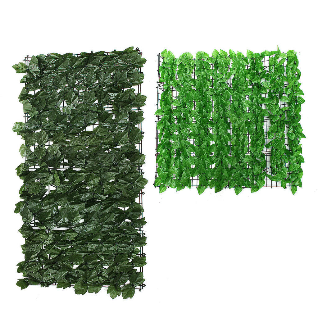 Artificial Green Fence Art Foliage Hedge Backdrop Plant Wall Grass Panel Decorations