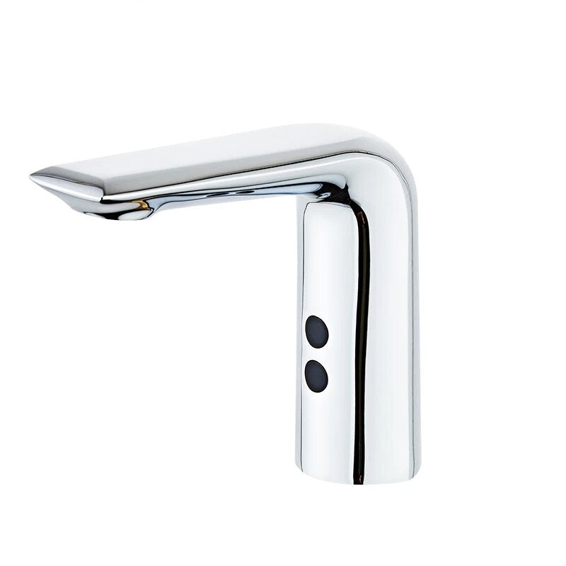 Sensor Faucet Automatic Hand-Free Infrared Sensor Sink Faucet Hot Cold Mixer Bathroom Basin Tap Smart Inductive Tap