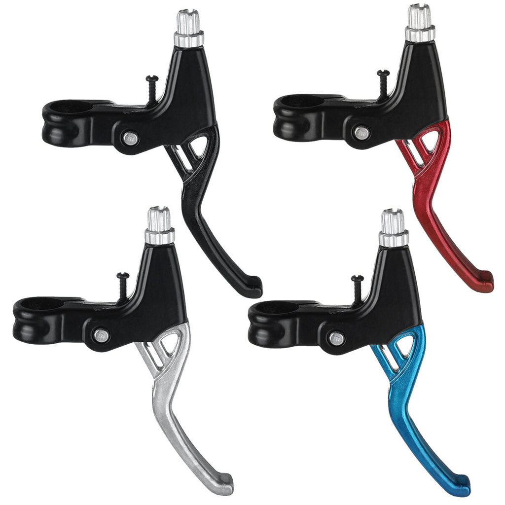 1 Pair Aluminum Alloy MTB Bicycle BMX Road Bike Handle Hand V Bar Brake Levers