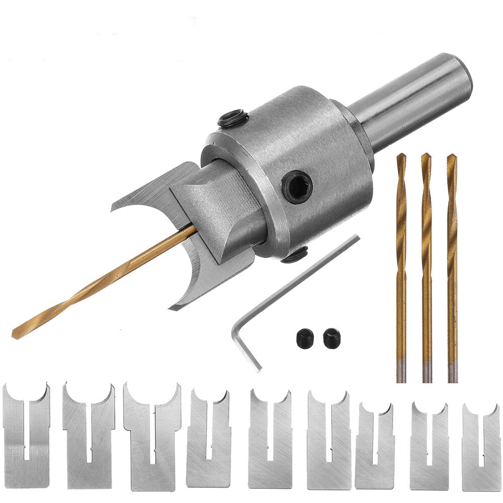 10pcs Beads Ball Router Bit Wooden Maker Drill Milling Cutter Tools