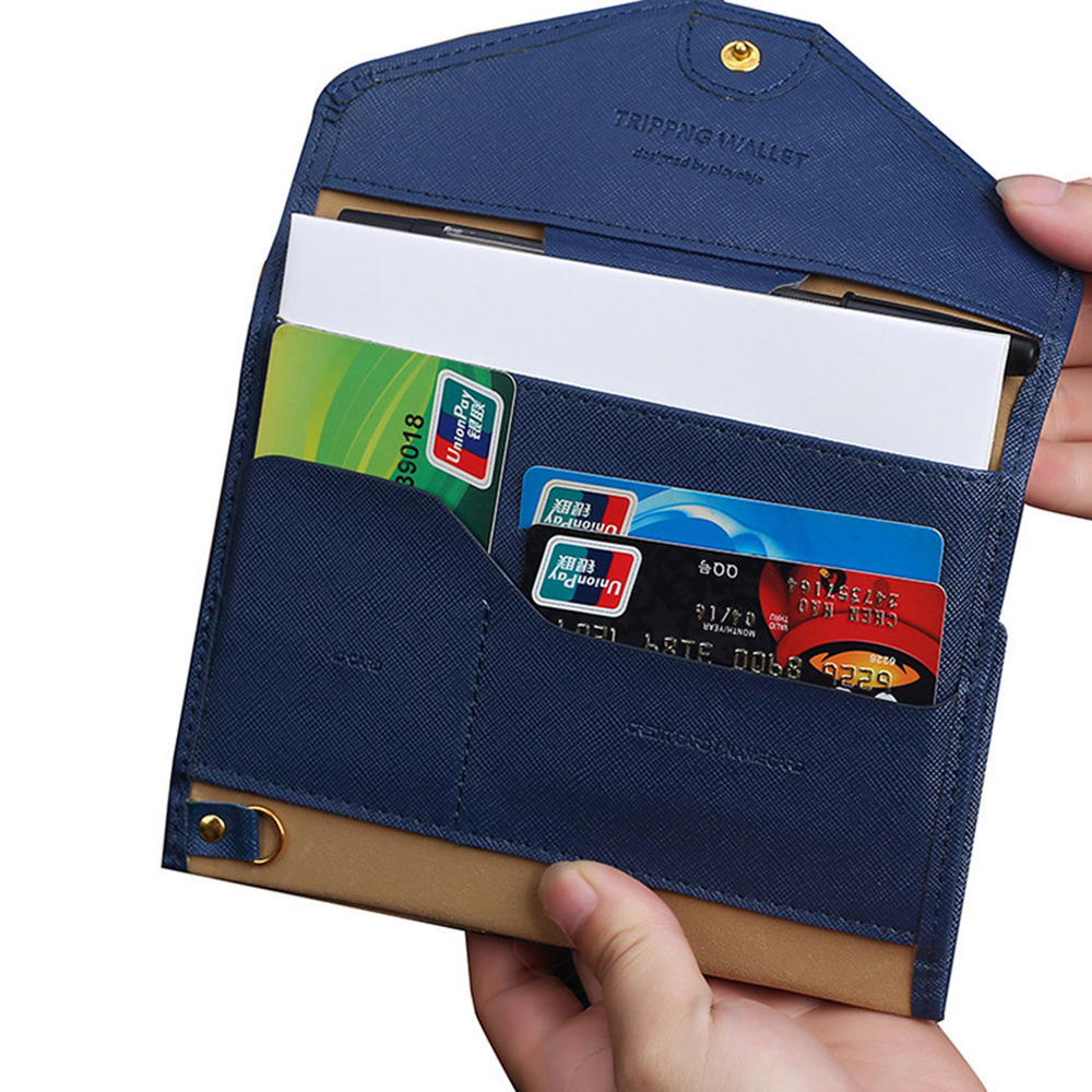 Multi-function Card Bag Wallet Passport Holder Credit Card Package For Travel Camping