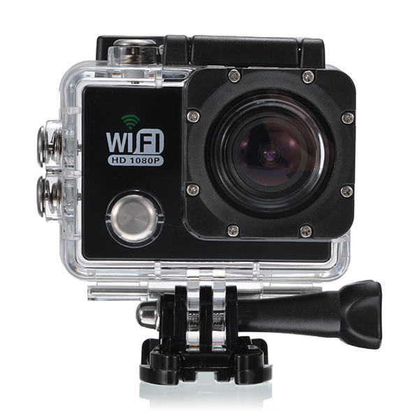 Wifi Car DVR Sports Camera 1080P Waterproof 2.0 Inch LCD