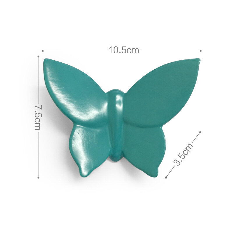 3D Resin Butterfly for Wall Poster Home Decoration TV Back Ground Wall Decoration Resin Artware Stickers