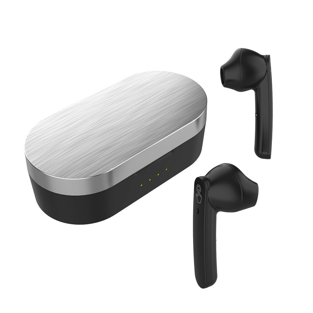 Touch Control Bluetooth 5.0 Earbuds TWS Wireless Stereo Binaural Call In-ear Earphone Headphones with HD Mic