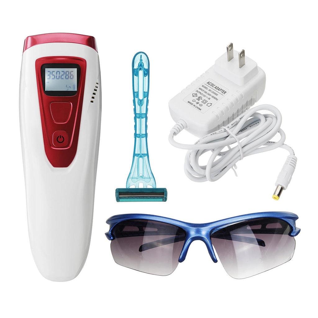 LCD 3 in 1 Laser IPL Permanent Hair Removal Machine Face Body Skin Painless Epilator Hair Removal System Permanent Hair Reduction Epilator