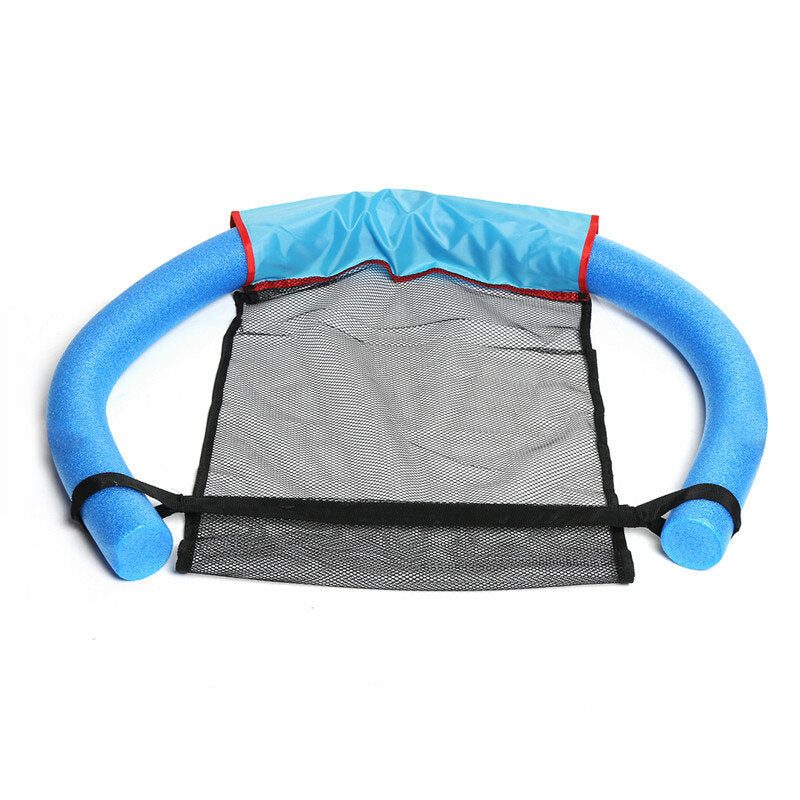 Summer Water Floating Chair Hammock Swimming Pool Seat Bed With Mesh Net Kickboard Lounge Chairs For Kid Adult Swimming Play Toys