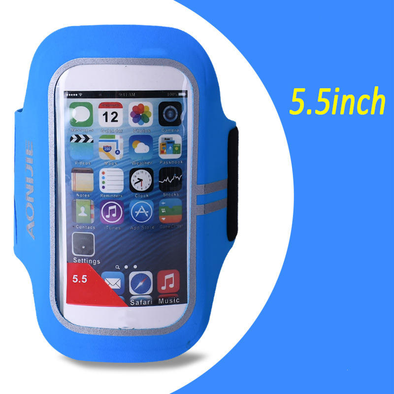 Bicycle Sports Armbands Touch Screen Waterproof For Samsung iPhone Huawei Adjustable ArmBand