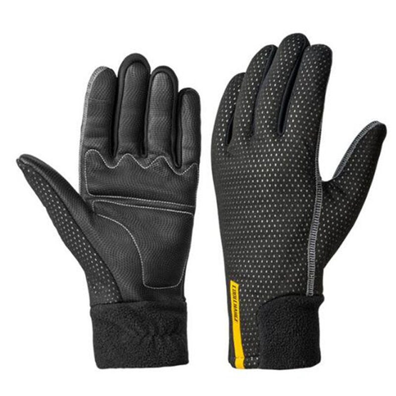 Cycling Gloves Winter Thermal Windproof Full Finger Anti-Slip Touch Screen Bike Bicycle