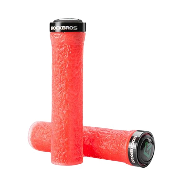 Bicycle Handle Anti-Skid TPE Rubber Bicycle Grips Outdoor Camping Bike Handlebar Bike Accessiors