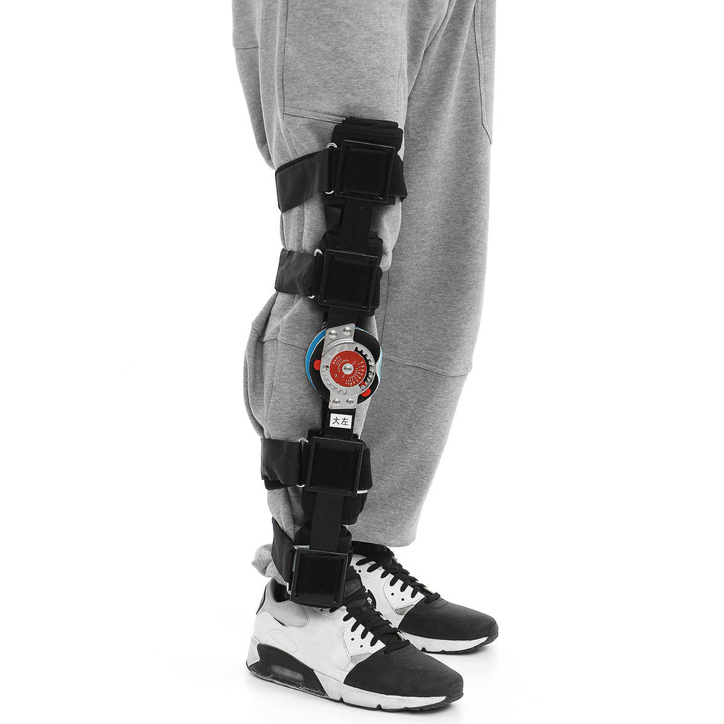 Adjustable Hinged Knee Brace Immobilizer for Patella Orthosis