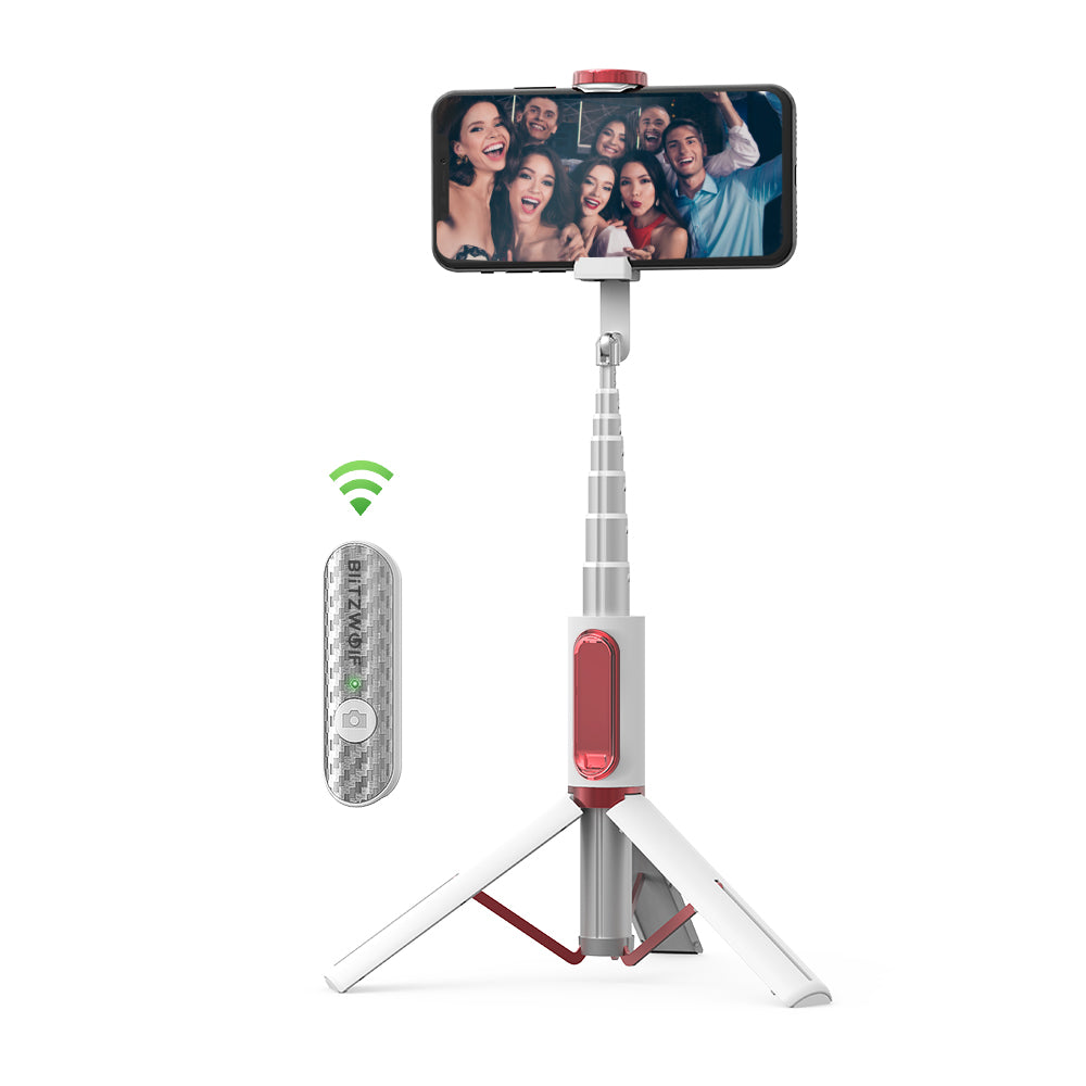 All In One Portable bluetooth Selfie Stick 