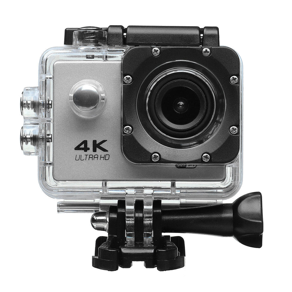 Action Camera 4K at30fps Ultra HD 16MP WiFi Camcorder Wireless Cam IPX8 Waterproof Underwater Remote