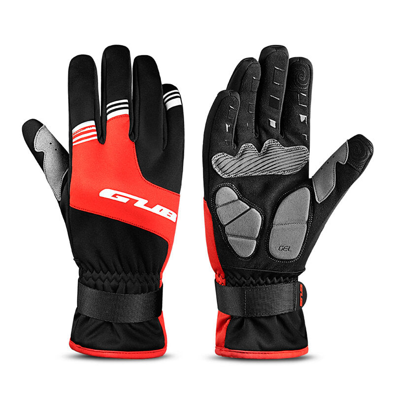 Cycling Screen Touch Full Fingers Bike Gloves Waterproof Bicycle Gloves Motorcycle