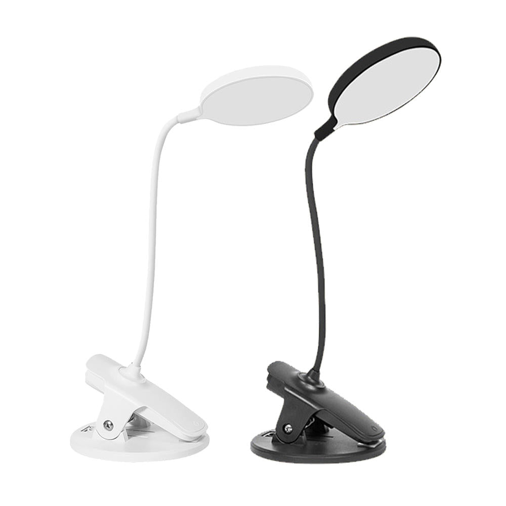 Rechargeable USB Charging Adjustable LED Smart Touch Table Desk Lamp Clip Reading Light