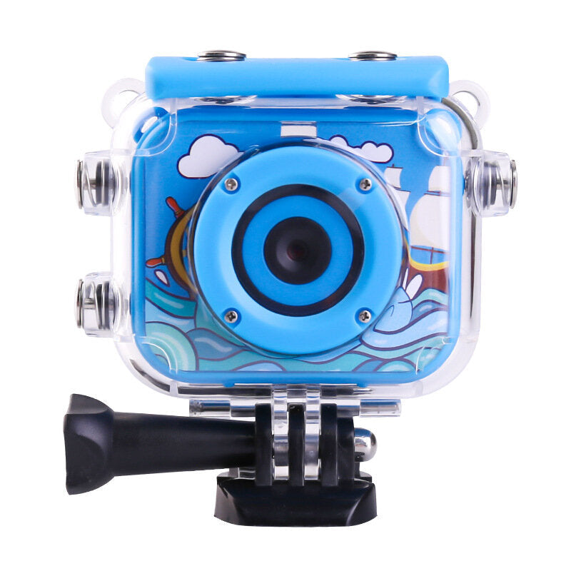 1080P HD Mini Children Digital Waterproof Camera Anti-Fall Kid Sports Camera