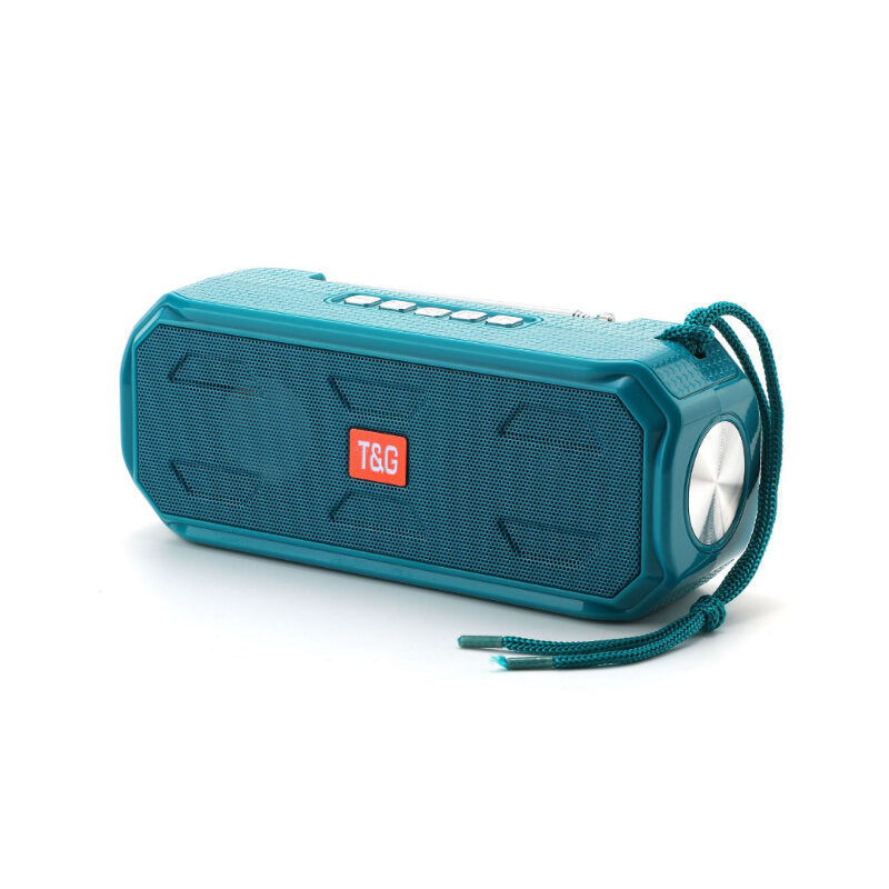 Bluetooth Speaker Stereo Bass Music Box Support TF FM Radio USB AUX With Flashlight Portable Outdoor Speaker