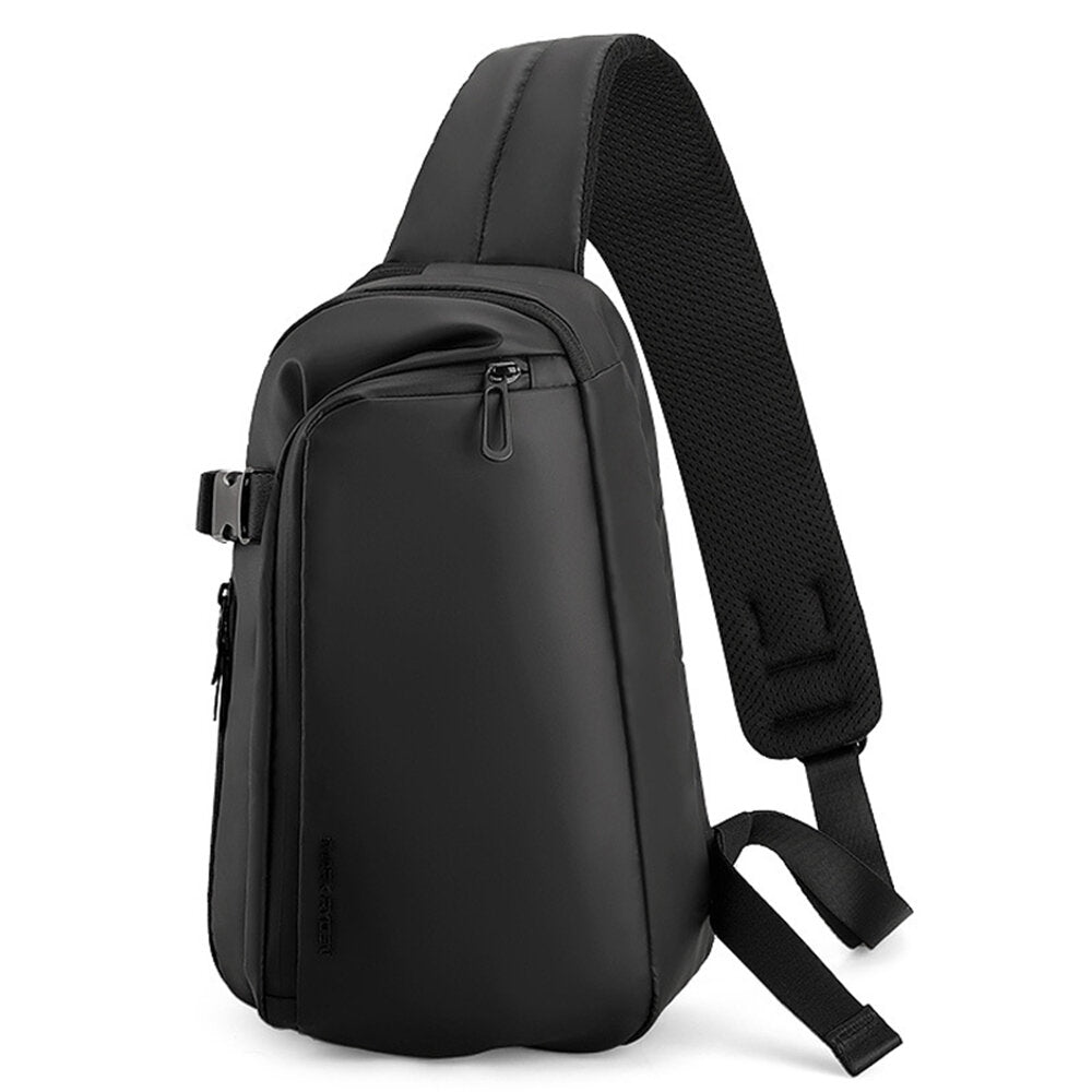 Single Inclined Laptop Shoulder Bag Chest Bag Multilayer Men's Oxford Waterproof Multifunctional Sports Bag