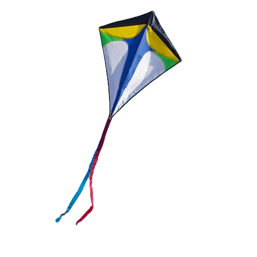 26''30'' Diamond Delta Kite Outdoor Sports Toys For Kids Single Line Blue Toys