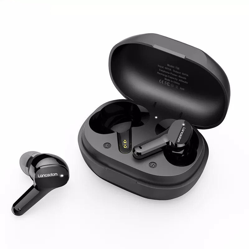 TWS 5.0 Earphone Mini Stereo Wireless Touch Control Long Battery Life Waterproof Earbuds High Sound Bluetooth for iPhone Android