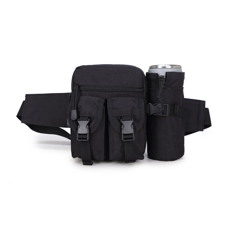 600D Nylon Outdoor Tactical Bag Waist Bag Molle Pouch Water Bottle Holder Waterproof Military Bag