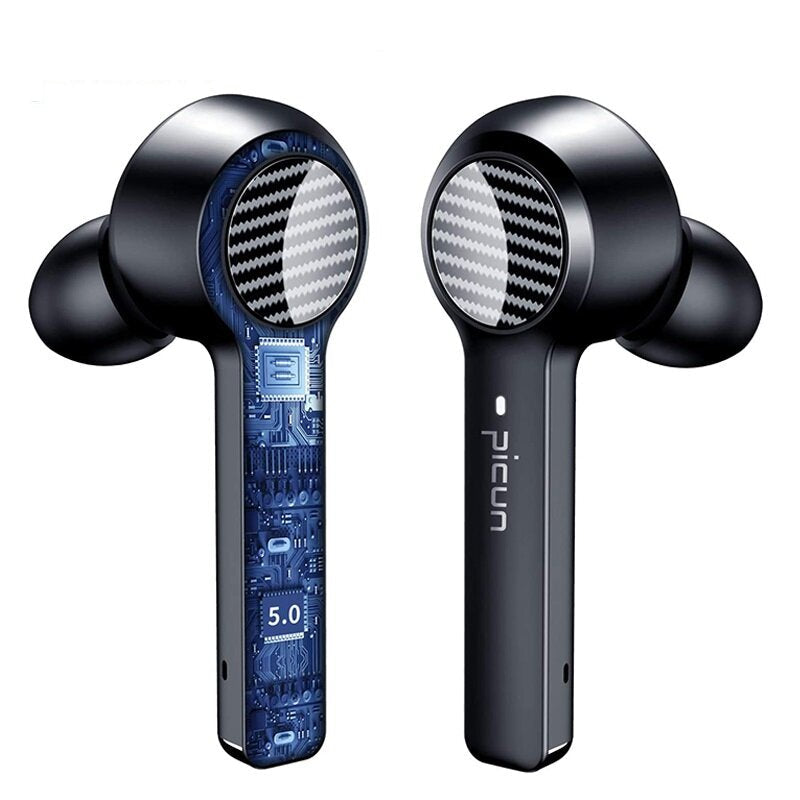 TWS Wireless Bluetooth Headset Stereo Touch Control Binaural Earphone Noise Isolation In-ear Headphone With Charging Box