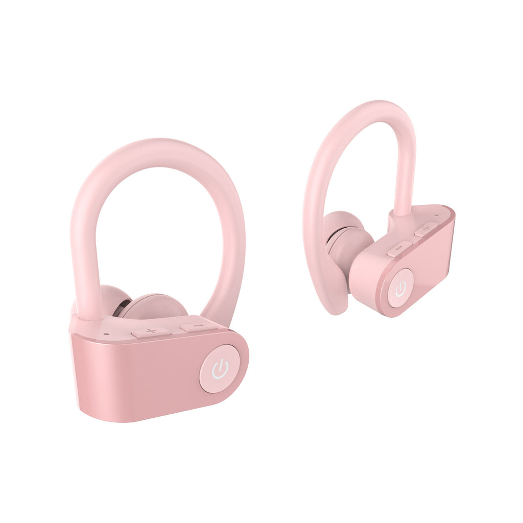 TWS Hanging Ear-Hook Wireless Bluetooth Headset High-Definition Noise Reduction Stereo Sound Effect Binaural Headphone With Mic