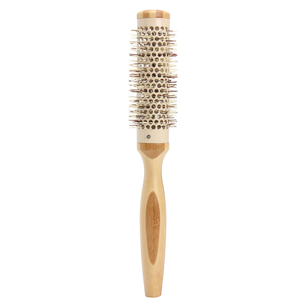 7 Pro Round Brush Curly Hair Roller Brush Natural Wood Hairbrush Comb Salon Tools