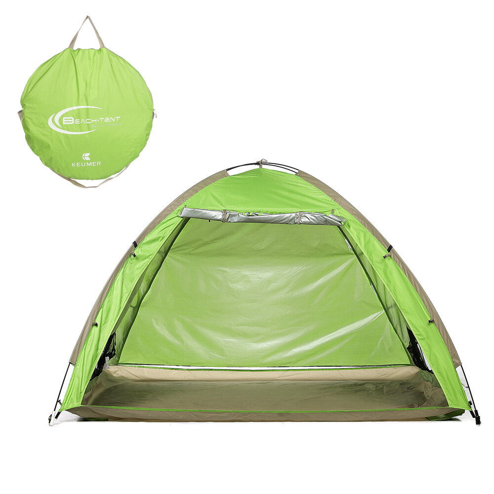 4-5 Persons Automatic Camping Tent UPF 50+ Anti UV Beach Tent Sun Shade Canopy Outdoor Travel Fishing