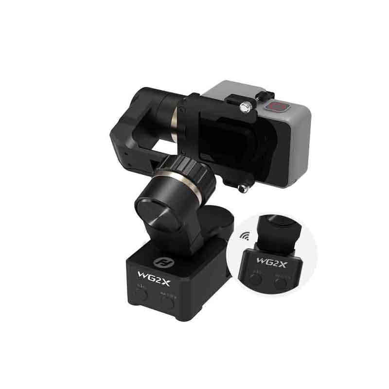 Splash-proof 3-axis Wearable Gimbal Stabilizer For GoPro Hero 7 6 5 4 Session Sony RX0 YI 4K Sport Camera