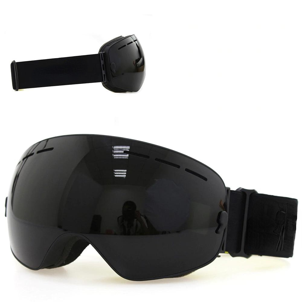 Ski Goggles Double Layers UV400 Anti-Fog Big Mask Glasses for Skiing Snowboard