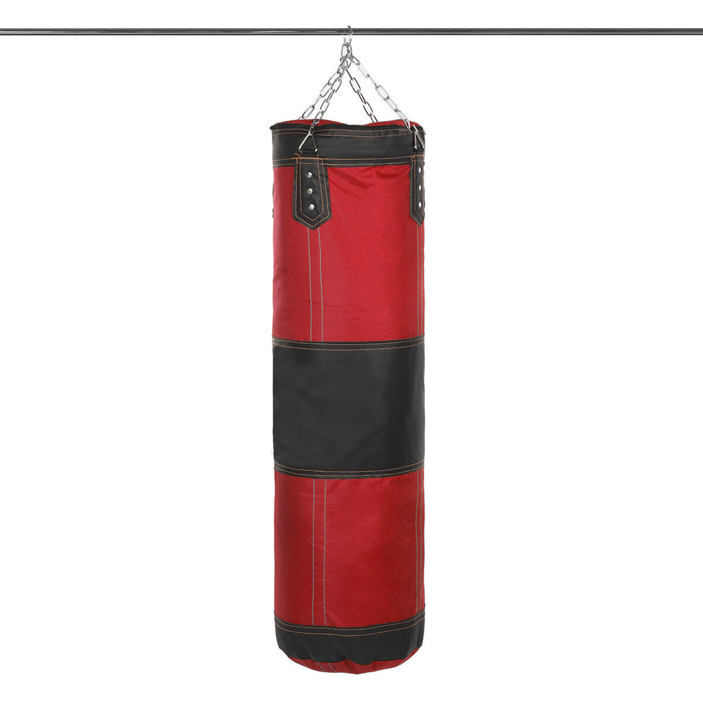 Heavy Boxing Punching Bag Training Kicking Martial Arts Exercise Sport with Foot Hand Ankle Pads Gloves